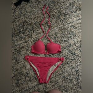 Victoria's Secret Vibrant Pink Swimwear